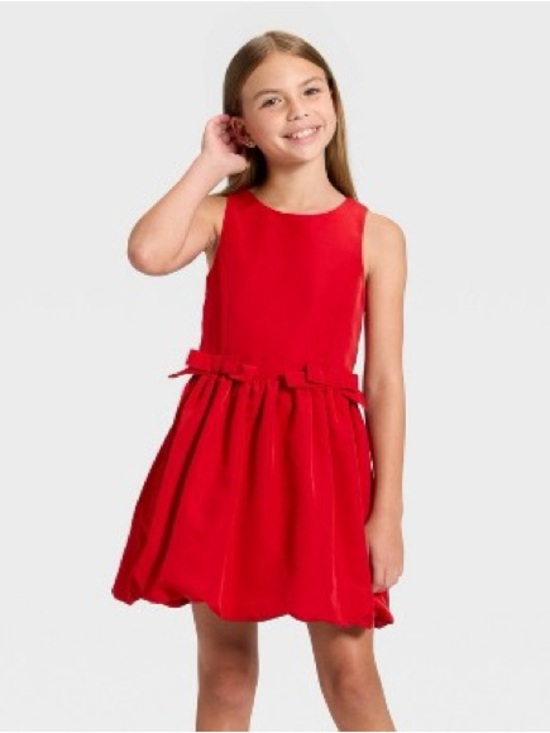 Cat & Jack Other - Cat & Jack Red Sleeveless Party Dress for Girls